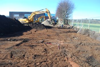Image from Evesham Fire Station, Worcestershire: Site visit report (OASIS ID: Fieldsec1-243139; fieldsec1-401937)