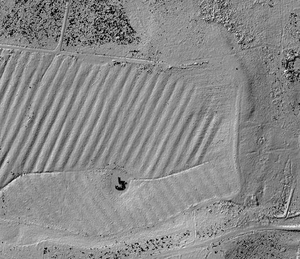 Hillshade Image from the LiDAR survey
