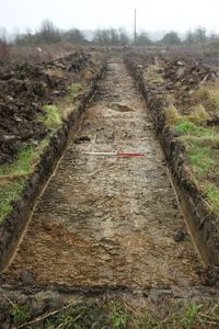 Image from Land at Evesham Road, Nr Fladbury, Worcestershire. Archaeological Evaluation (OASIS ID: headland3-236268)