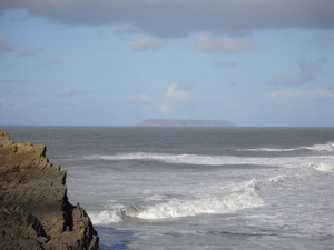Photograph of Lundy Island