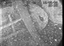 Thumbnail of Leading edge on wing one, front view; still from video