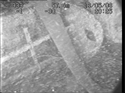 Thumbnail of Leading edge on wing one, front view; still from video