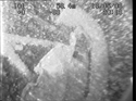 Thumbnail of Side view of engine assembly and mounting of engine 1, photomosaic image 8; still from video
