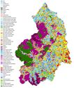 Thumbnail of Map of all historic landscape character types