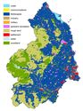Thumbnail of Map of broad entry level historic landscape character types