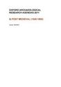 8-Post-medieval Agenda