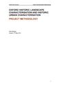 Urban Characterisation Methodology