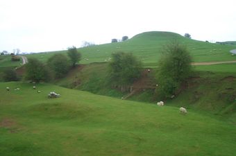 Disused Ironstone Quarry on the Burton Dassett Hills