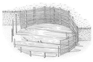 Late Neolithic plank